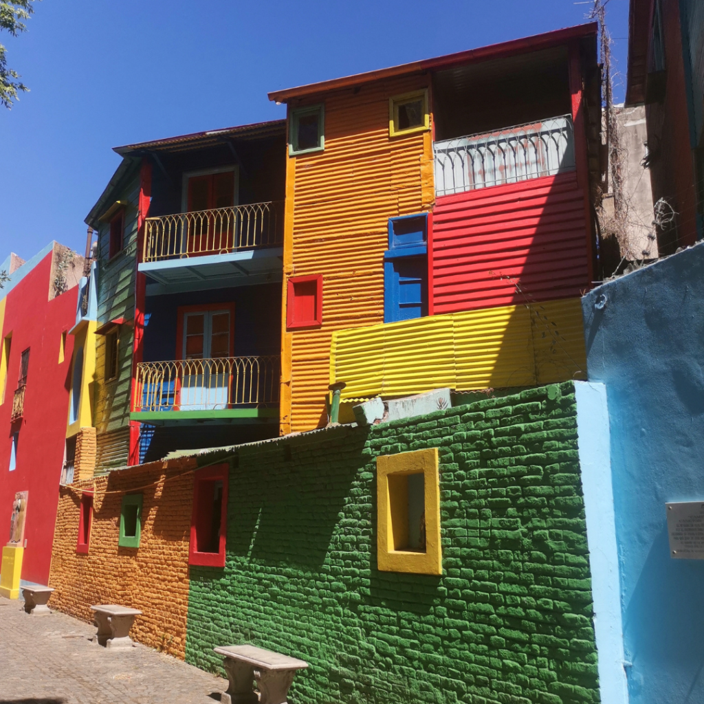 Caminito a la boca, buenos aires