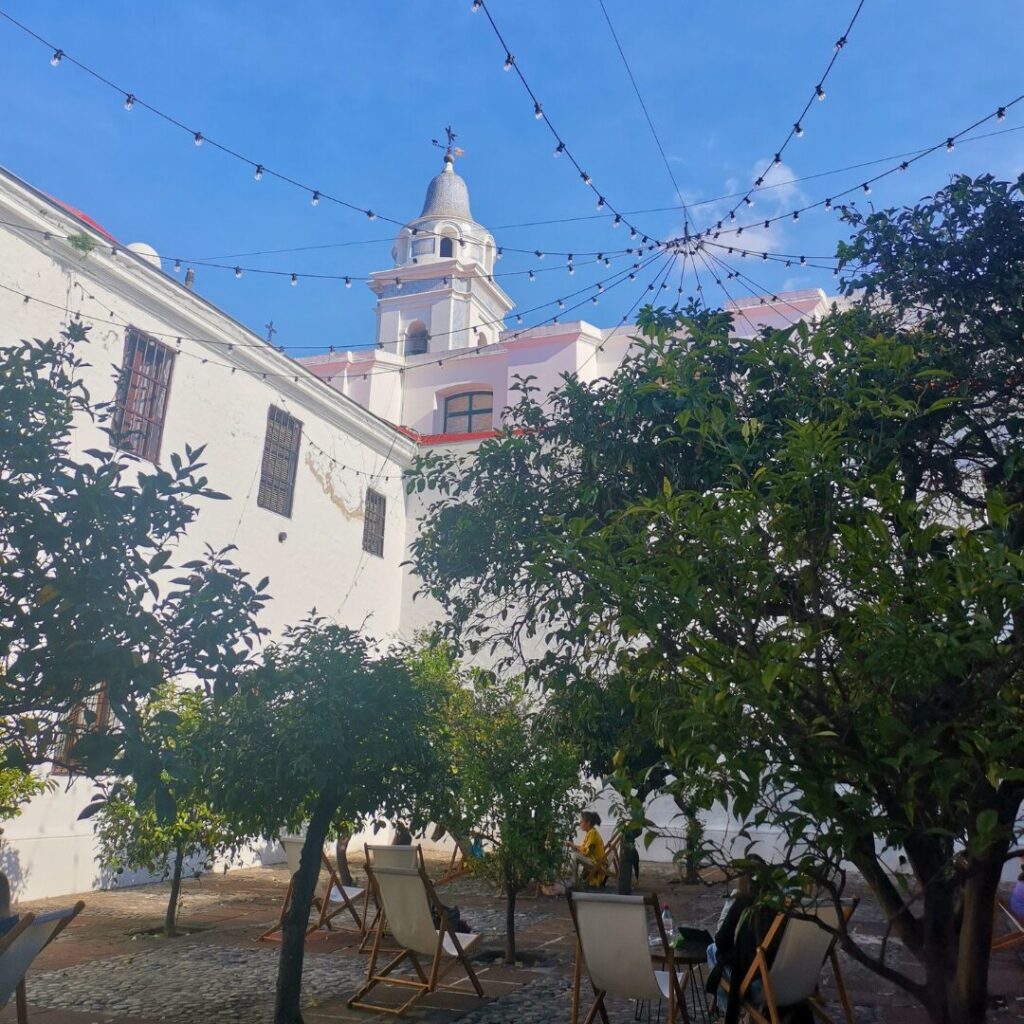 Le patio du centre culturel de recoleta