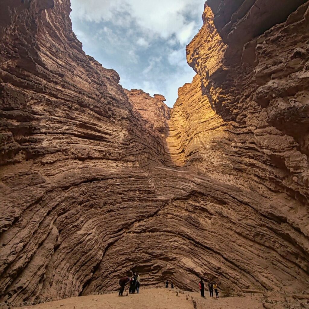 Anfiteatro de la quebrada de las conchas